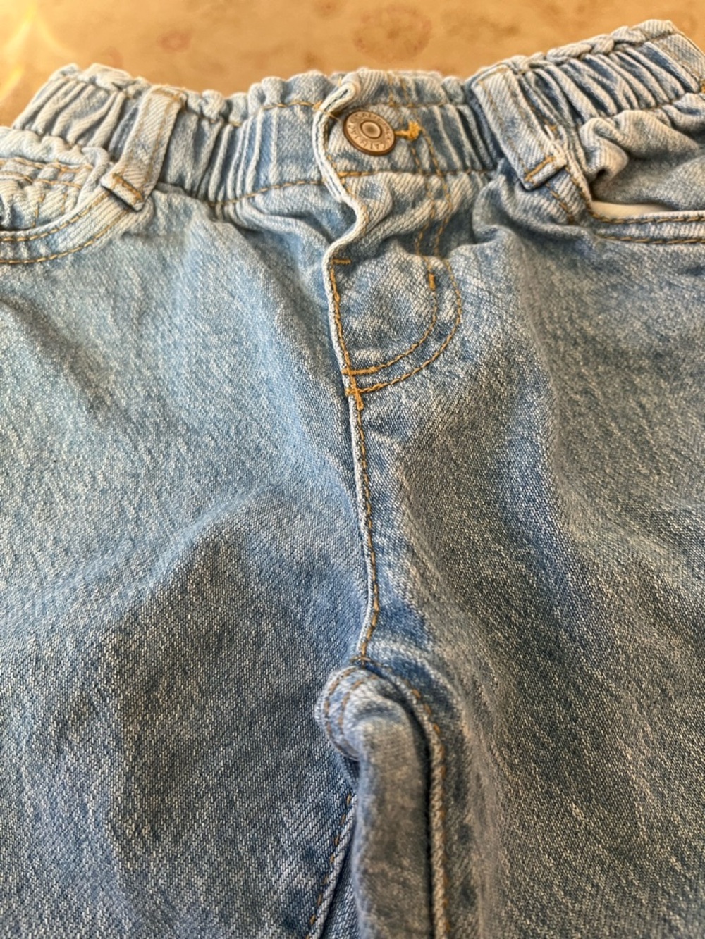 Cat & Jack Light Wash Relaxed Fit Denim Jeans sz 2T EUC - Picture 8 of 12